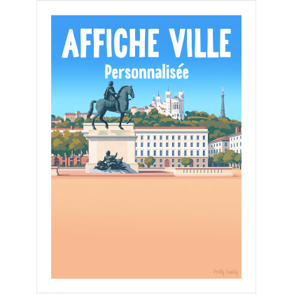 Affiche personnalisée | VILLE