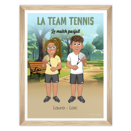 Personalisertes Poster | TENNIS CREW