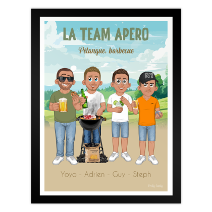Personalisiertes Poster – DIE APERO-CREW