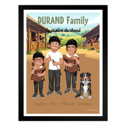 Portrait de famille | EQUITATION