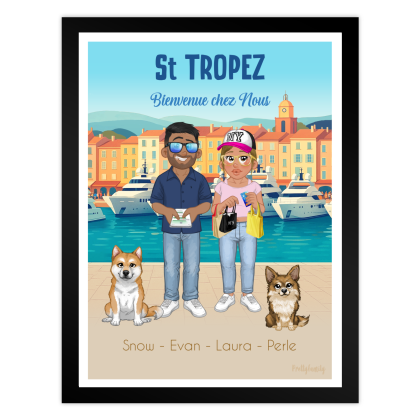 Portrait de famille | St TROPEZ
