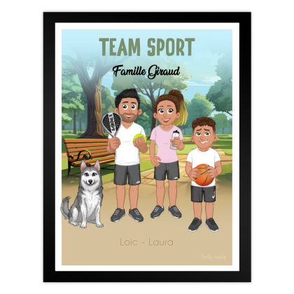 Poster di famiglia SPORT