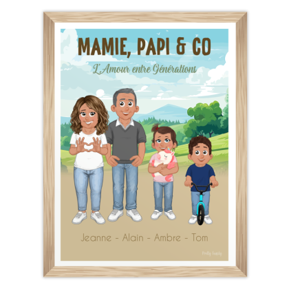 Poster | Grandma, Grandpa & Family
