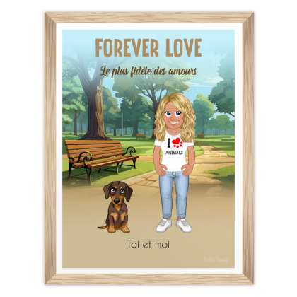 Valentine’s Day Poster / My Dog and Me