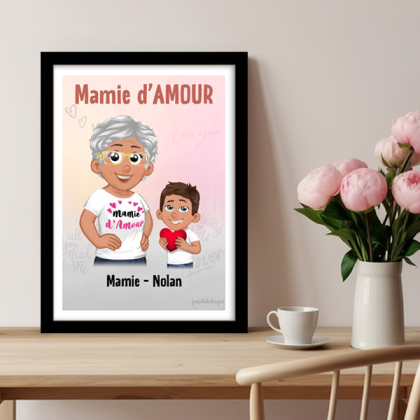 Affiche Mamie d'Amour