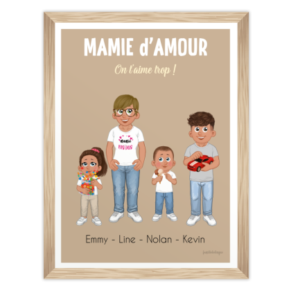Affiche | Mamie on t'aime