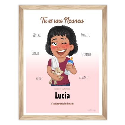 Affiche métier | nounou
