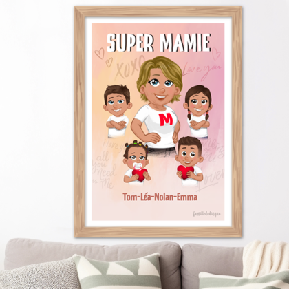 Affiche Super Mamie