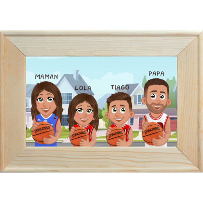 Cadre de Famille | BASKET