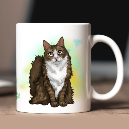 Cat mug | Norwegian Forest Cat