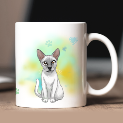 Cat mug | Siamese 