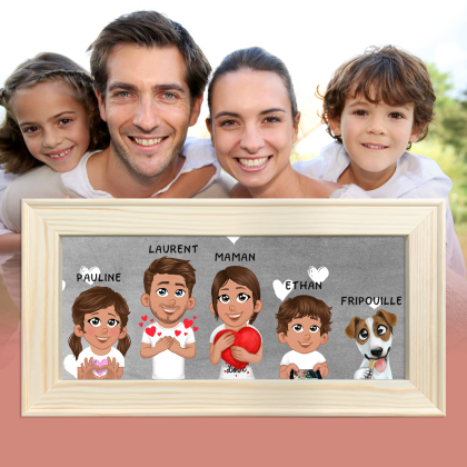Cornice personalizzata per la festa della mamma
