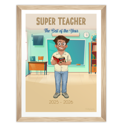 Customised poster | Teacher