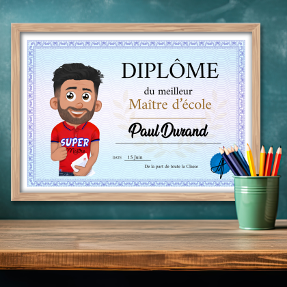  Diplôme Meilleur Maître