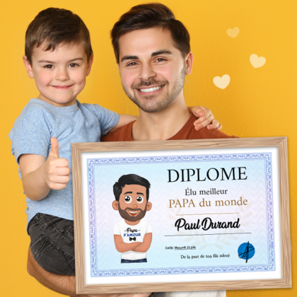 Diplôme Meilleur Papa