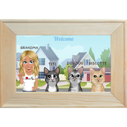Family Portrait | Grandma and Her Pets