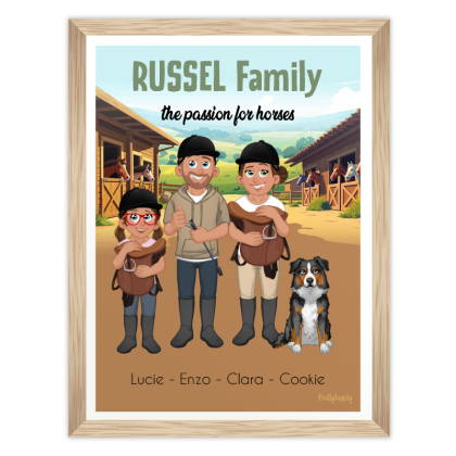 Family poster | EQUITATION