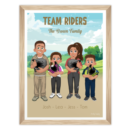 Family poster RIDERS