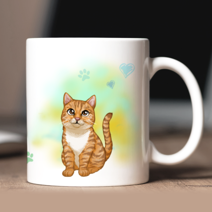 Mug chat |  British Shorthair