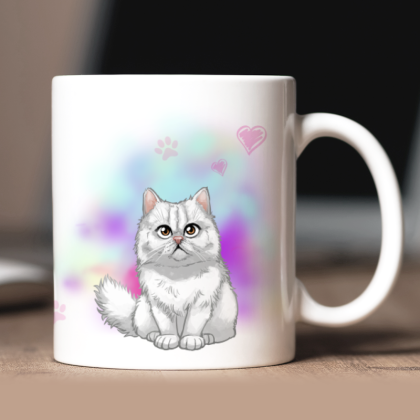 Mug chat | personnalisé