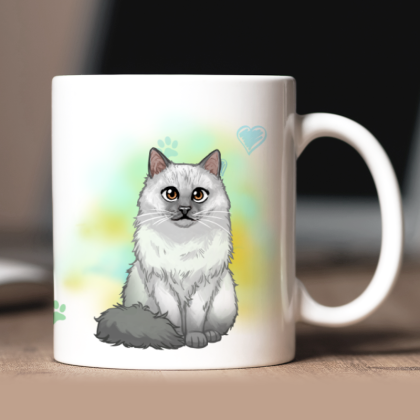 Mug chat | Ragdoll 