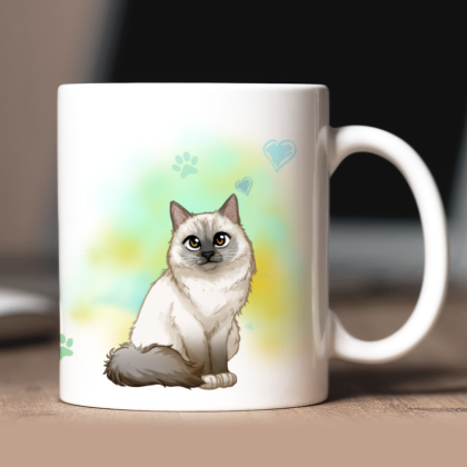 Mug chat | Sacré de Birmanie 