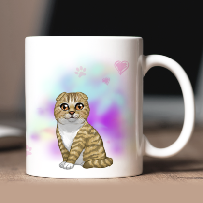 Mug chat | Scottish Fold 