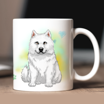 Mug chien | Samoyede