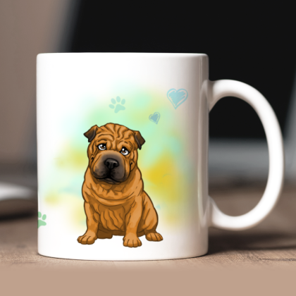 Mug chien | Sharpei