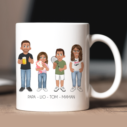 Mug Famille - fête des mères