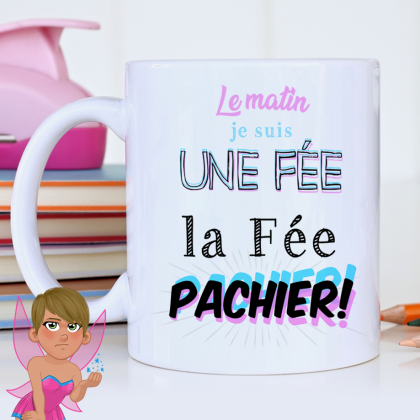 Mug Fée pas chier - 1 Avatar