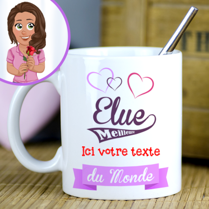 Mug Femme Élue Meilleure - 1 Avatar