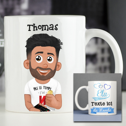 Mug Homme Élu Meilleur - 1 Avatar