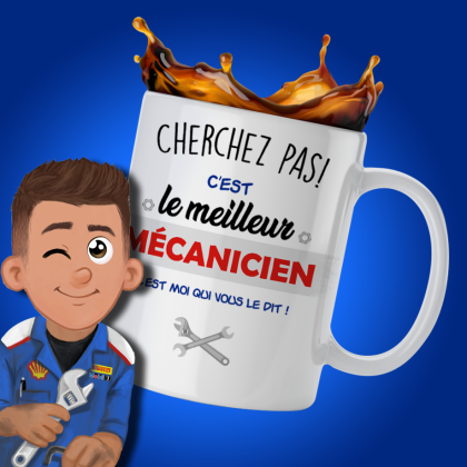 Mug Mécanicien - 1 Avatar