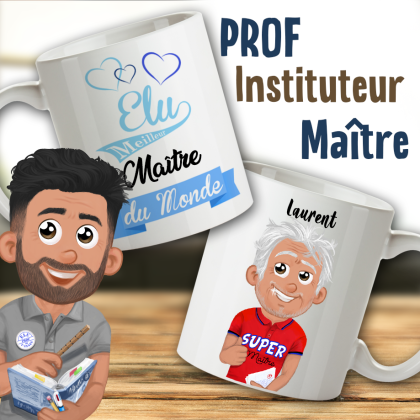 Mug Meilleur Maître - 1 Avatar