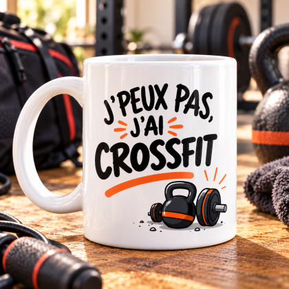 Mug personnalisé CROSSFIT
