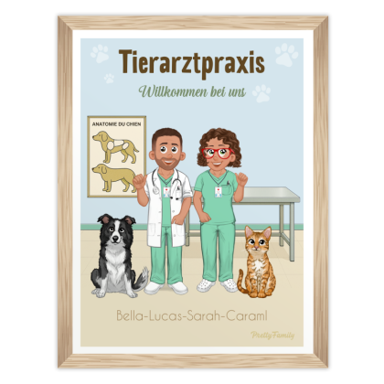 Personalisierte Poster | Tierarzt