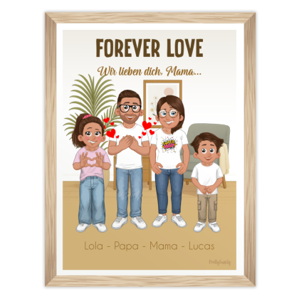 Personalisiertes Poster | Mutter