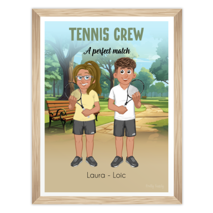 Personalized Poster | TENNIS CREW