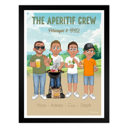 Personalized Poster – THE APERITIF CREW