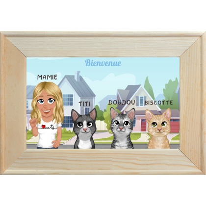 Portrait de famille | Mamie et ses animaux