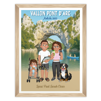 Portrait de famille | Vallon pont d'Arc