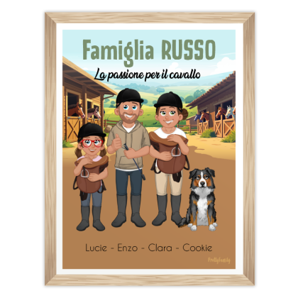 Poster di famiglia | EQUITATION