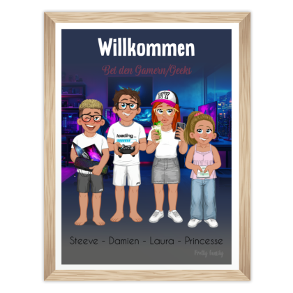 Poster Familienporträt | DAS DIGITALE