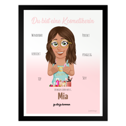 Poster Kosmetikerin
