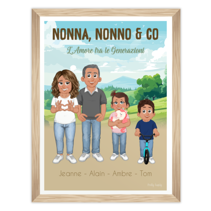 Poster | Nonna, Nonno e Famiglia