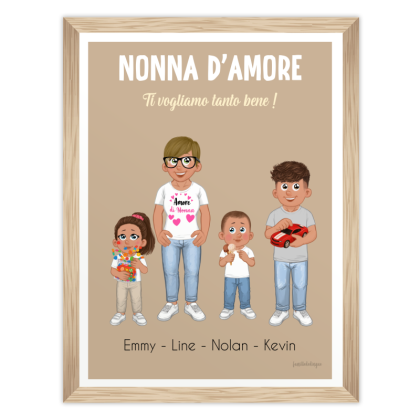 Poster | Nonna ti vogliamo bene