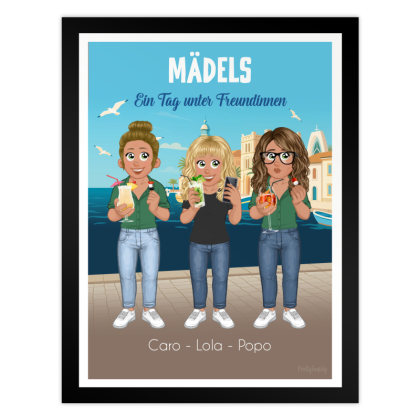 Poster | Personalisierbares Geschenk für die Beste Freundin