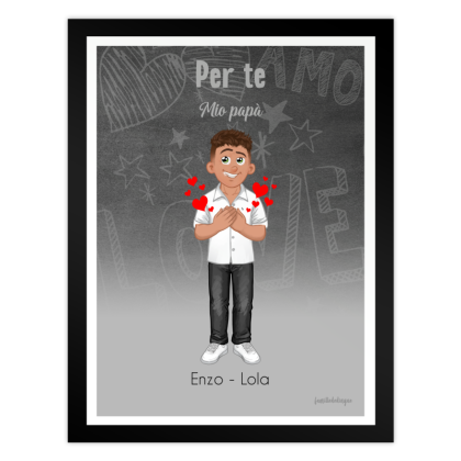 Poster Personalizzato | PAPÀ