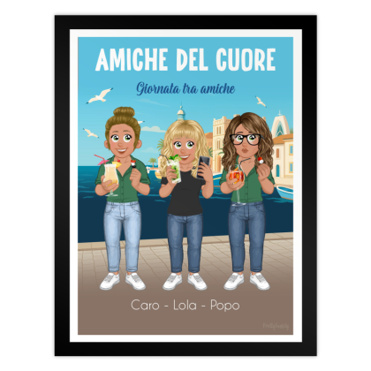 Poster | Regalo Personalizzato per la Migliore Amica